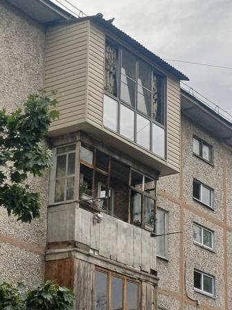 Обшивка балкона. Расширить. Ширину и длину. Любые размеры делаем.