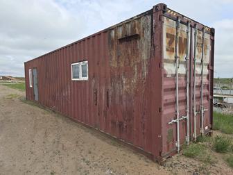 Продам утепленную бытовку из 40ф контейнера
