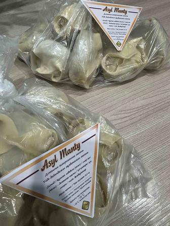 Домашние замороженные манты