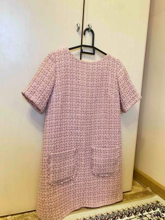 Твидовое платье