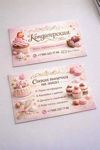 Визитки, Книги, печать