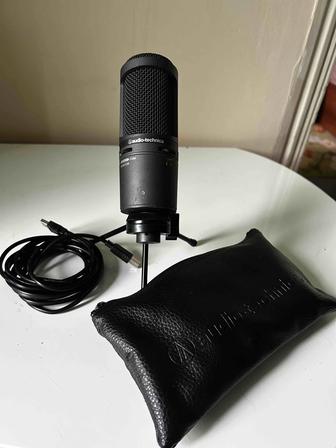 Микрофон Audio-Technica AT2020USB черный