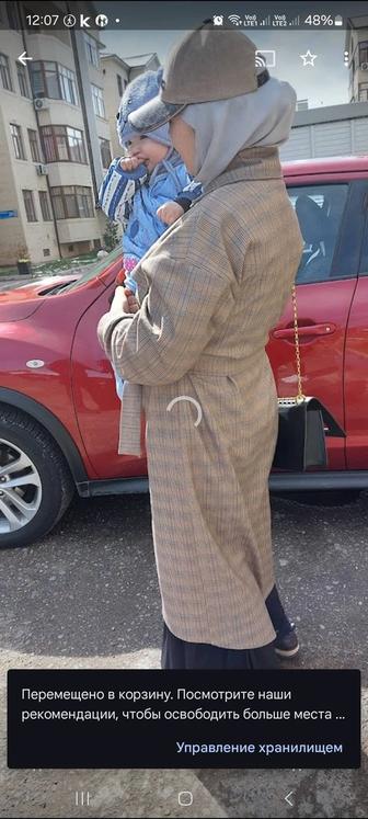 Пальто трикотаж