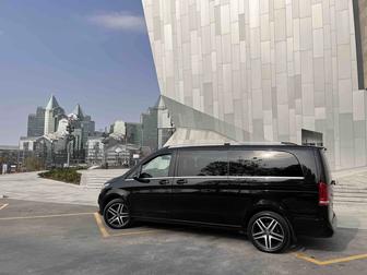 Прокат Mercedes V-Class аренда с водителем В Алматы
