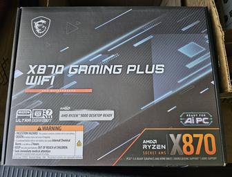 Мат плата MSI X870 Gaming Plus WiFi, новая запечатанная