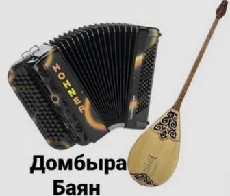 Домбыра, баян