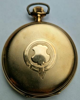 Золотые карманные часы конца 19 в.