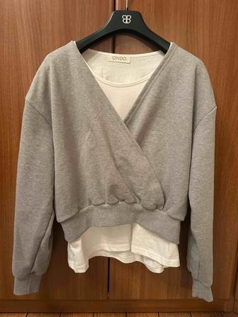 Кофта премиального корейского бренда Ondo с эффектом двойного слоя