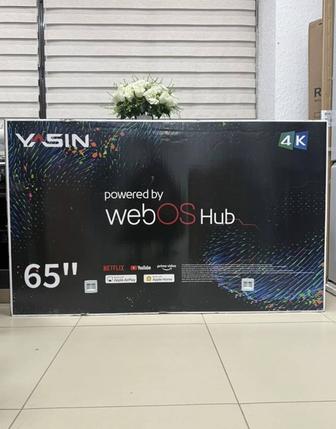 НОВЫЙ Yasin 165 см 4К smart tv телевизор