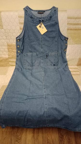 Сарафан джинсовый
