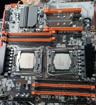 Продам двухпроцессорную Dual x99 материнскую плату