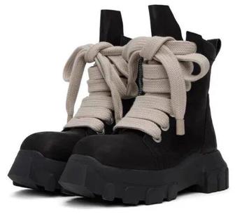 Rick Owens Bozo Tractor Boots Теплые унисекс ботинки новые .