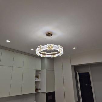 Установка люстры. Установка бра.
Установка светильников Алматы