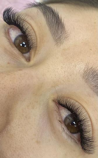 Наращивание ресниц, ламинирование ресниц и бровей