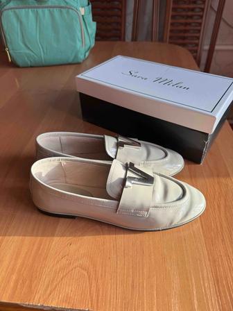 Кожаные тапочки