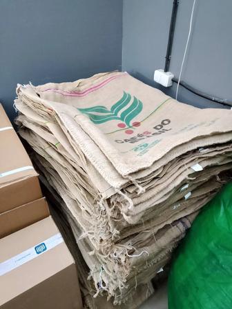 Джутовые мешки прочные (МНОГО)