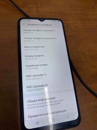 продам смартфон samsung a03 core