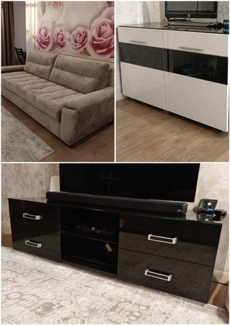 Диван - ТВ тумба - тумба.