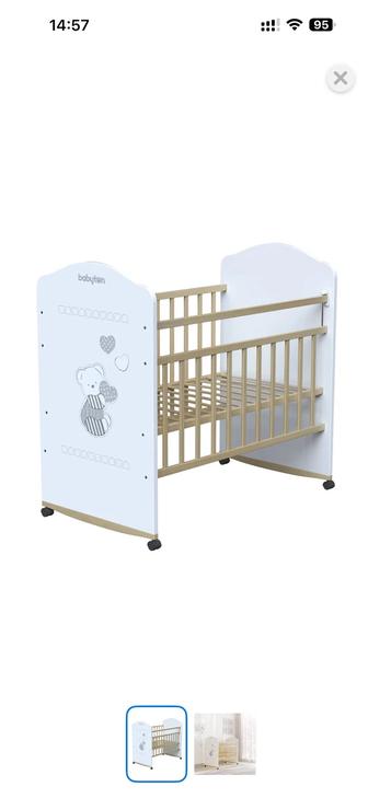 Кровать детская с матрасом