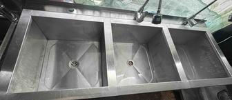 Продам мойку 3х секционную