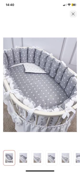 Бортики на кроватку