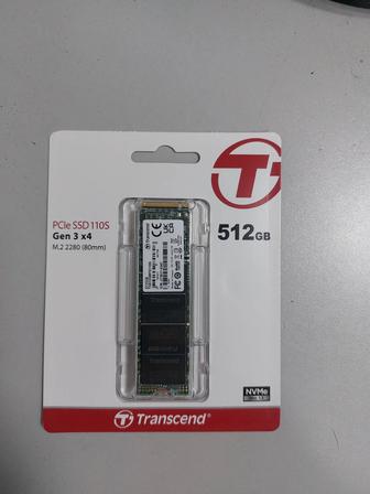 SSD накопитель 512 Gb Transcend MTE110S, M.2, PCIe 3.0