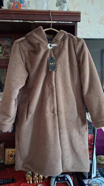 Под норку искусственная шуба, новая