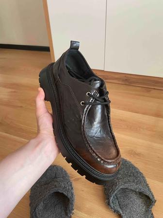 Мужские полуботинки в винтажном стиле