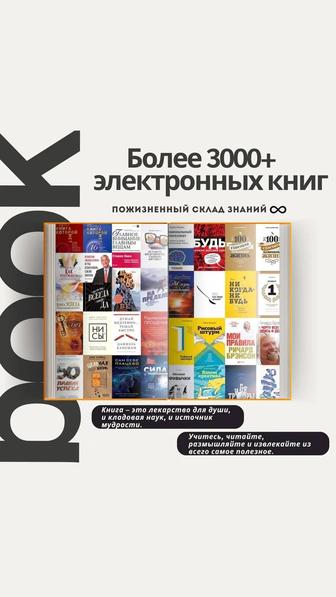 Подарок электронные книги пожизненный склад знаний библиотека