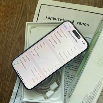 iPhone 15, Новый почти, акб100%, гарантия магазина