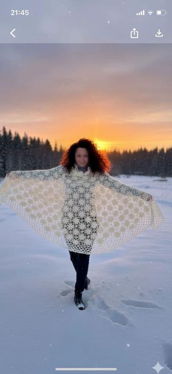 Продажа вязаных палантинов , шалей и палантинов