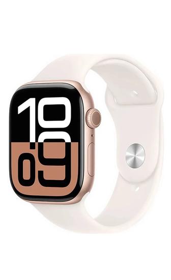 Apple Watch  10 S/M 42 мм золотистый-белый