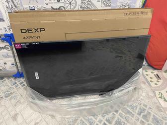 Новый ТЕЛЕВИЗОР DEXP 43FKN1 43 (109 см)