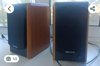 Колонки microlab B-77 для ноутбука, компьютера. Договоримся есть. Торг.