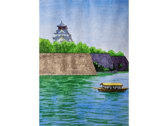 Картина акварельная