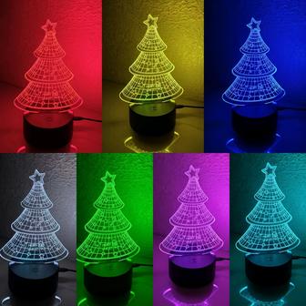 3D ночник, 3D светильник подарок