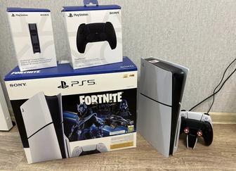 Продам PS 5 slim с дисководом в идеальном состоянии