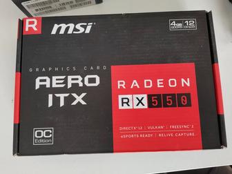 Продам Radeon rx550 4gb