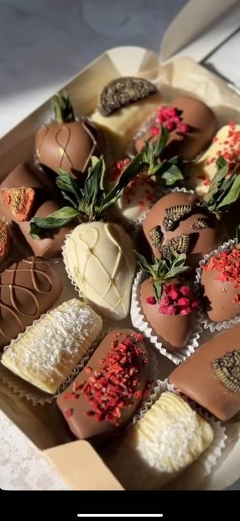 Клубника в шоколаде