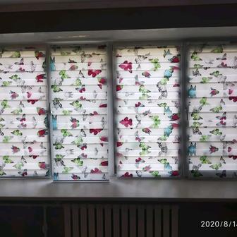 Ролл шторы дуэт