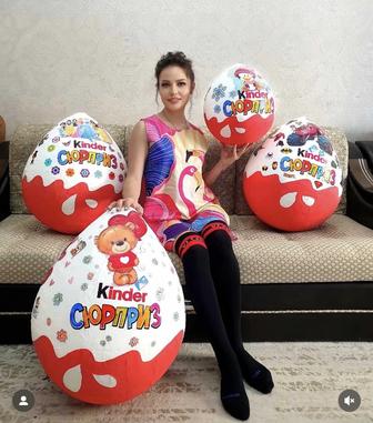 Мега Киндер Сюрприз, подарок Астана