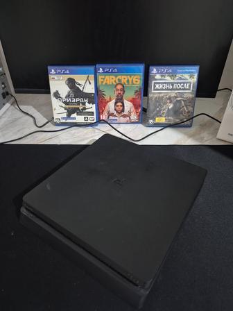 PS4 slim Playstation приставка игровая