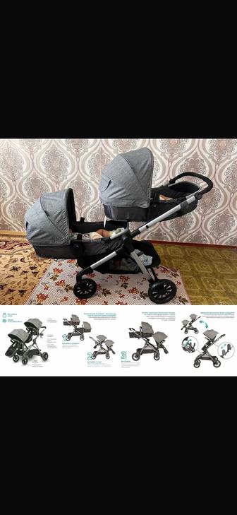 Коляска для двойни