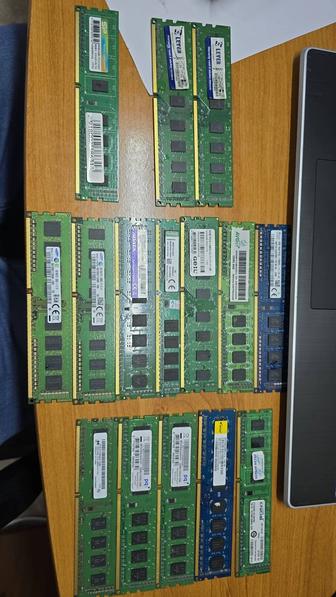 Озу 8гб ддр3 2шт
Озу 4гб ддр3 7шт