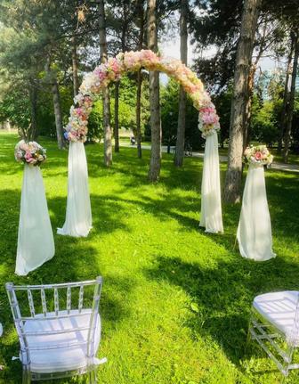 Аренда арка с двумя стойками