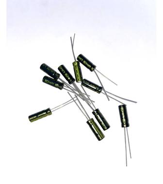 Конденсатор электролитический 100 mF 25v 105 WLR 25 В, 10 шт.