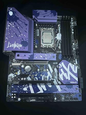 i5 14600kf материнская плата ASrock livemixer z790