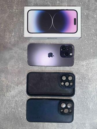 IPhone 14 pro Deep Purple 256gb nano sim плюс Airpods