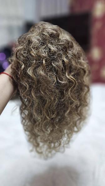 Хвосты на заколке