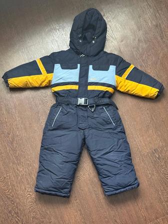 Зимний комбинезон пуховик детский